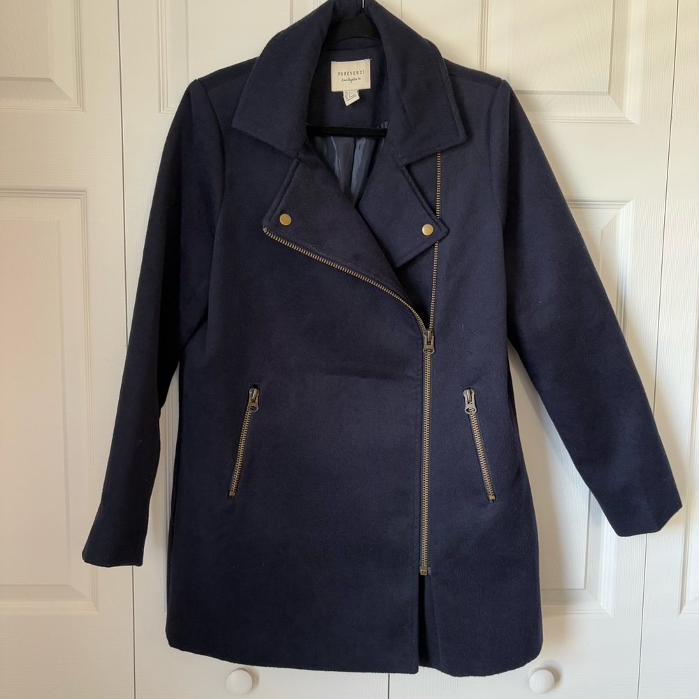 Navy Peacoat- sz L